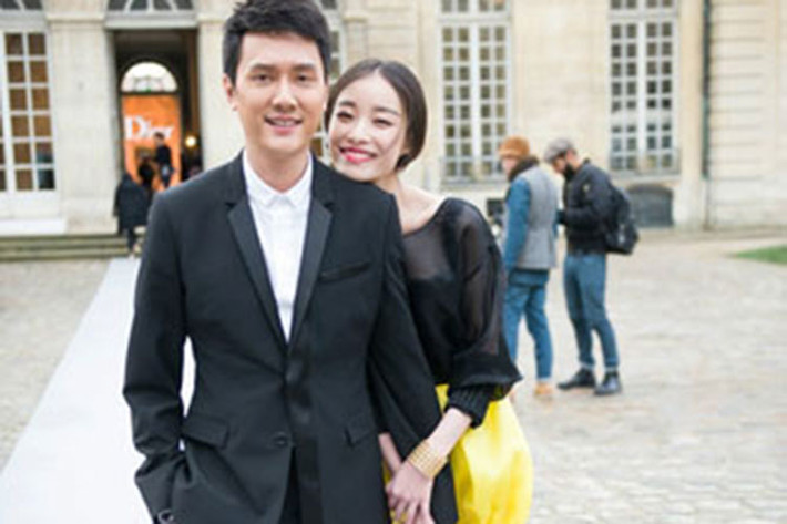 QQ cho hay, cặp đôi thường xuyên xảy ra tranh cãi bởi Phùng Thiệu Phong không thích Nghê Ni đóng cảnh tình cảm. Ảnh: Ifeng