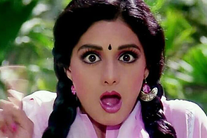 Các bộ phim đình đám của nữ diễn viên Sridevi Kapoor gồm: “Laadla”, “Himmatwala”, “English Vinglish”, "Chandni", "Mr India"…