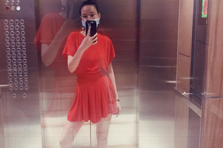Dương Yến Ngọc chia sẻ: “Thần thái tốt thì thần tài mới đến”.