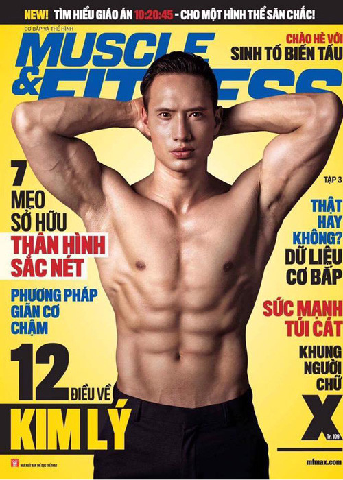 Với lợi thế về ngoại hình, Kim Lý là gương mặt đại diện của nhiều nhãn hàng thời trang nam.