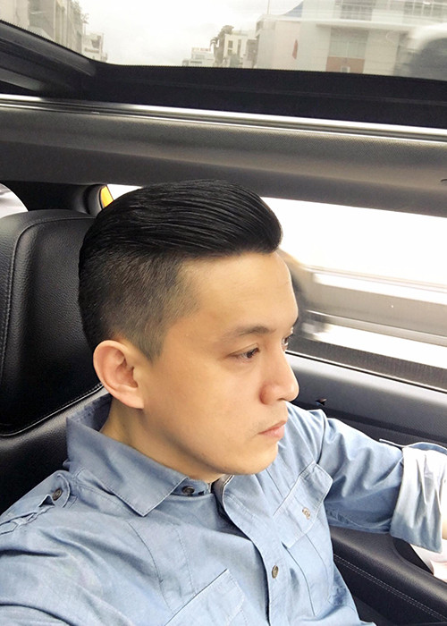 Lam Trường khoe mái tóc mới cắt khiến fans thích thú.