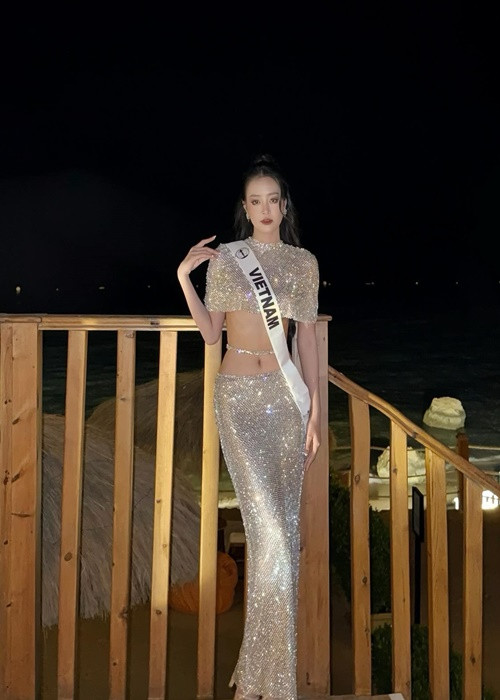 Á hậu Bùi Khánh Linh liên tục cập nhật hình ảnh của bản thân ở Miss Intercontinental 2024 - Hoa hậu Liên lục địa 2024. Ảnh: FB Bùi Khánh Linh.