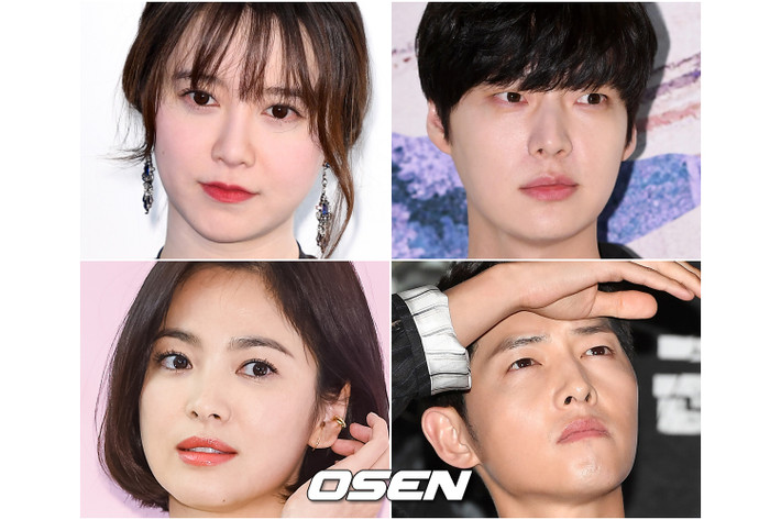 Goo Hye Sun và Song Hye Kyo đều là diễn viên, sở hữu nhan sắc xinh đẹp. Không những vậy, cả hai còn có điểm chung là tình duyên lận đận.