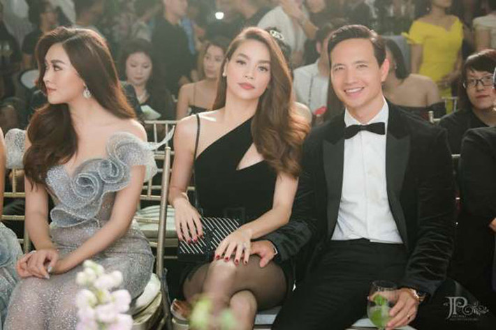 Hà Hồ sánh đôi cùng Kim Lý trong các sự kiện.