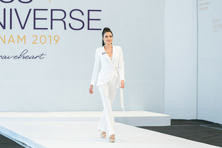 Khi mới đăng ký tham gia Hoa hậu Hoàn vũ Việt Nam 2019, Nguyễn Thị Thành là một trong số các thí sinh được chú ý. Ảnh: BTC