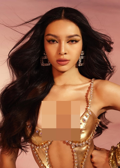 Trước Miss Grand Vietnam 2022, Thiên Hương lọt top 16 Hoa hậu Hoàn vũ Việt Nam 2022.