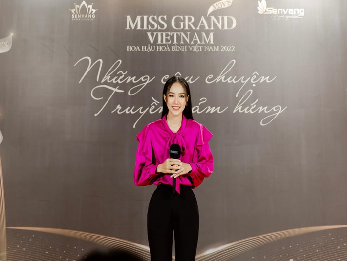 Cô được ví là bản sao Park Min Young phiên bản Việt, từng lọt top 5 Hoa hậu Việt Nam 2018.