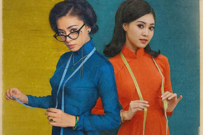 Số lượng phục trang cho các nhân vật trong bộ phim “Cô Ba Sài Gòn” lên đến 300 bộ gồm cả áo dài và phục trang thường ngày. Ảnh: Nguoilaodong
