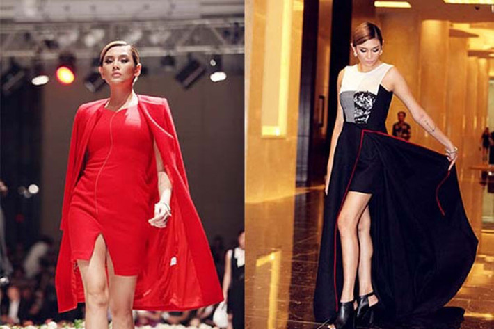 Tháng 10/2015, siêu mẫu Võ Hoàng Yến bất ngờ trở lại sàn catwalk tại Hà Nội khiến công chúng hoài nghi về tuyên bố giải nghệ của cô. Ảnh: Em Đẹp