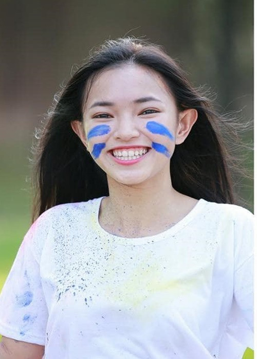 Châu Bùi sinh năm 1997, từng bị gọi là "bé hạt tiêu" vì thân hình khá gầy gò. Ảnh: FBNV.