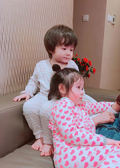 Elly Trần đặt tên con trai là Túc Mạch, nghĩa luôn ấm no, sung túc trong cuộc sống.