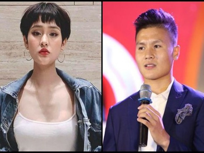 Hiền Hồ vướng không ít tin đồn hẹn hò. Cô từng bị nghi yêu cầu thủ Quang Hải. Ảnh: Saostar