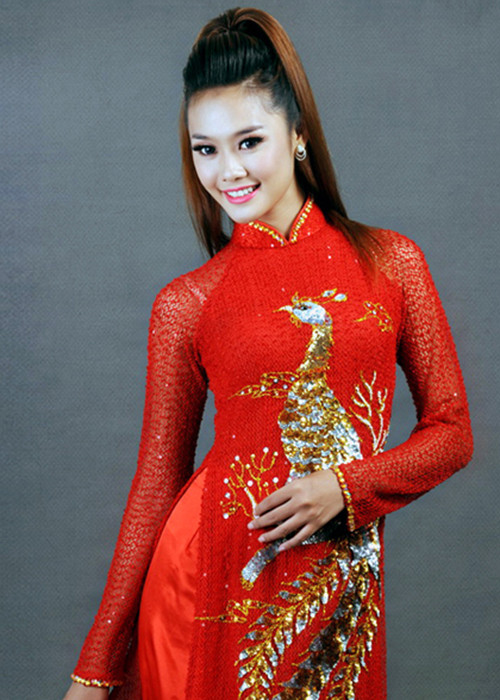 Với danh hiệu á hậu, Linh Chi lấn sân đóng phim. Ảnh: Lao động