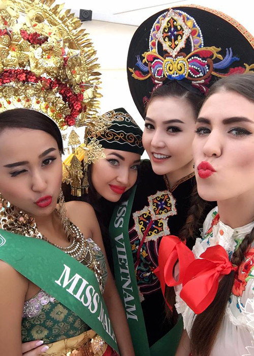 Trước khi đến với đấu trường sắc đẹp này, Ngọc Duyên từng tham gia khá nhiều cuộc thi nhan sắc trong nước. (Ảnh: Facebook nhân vật)