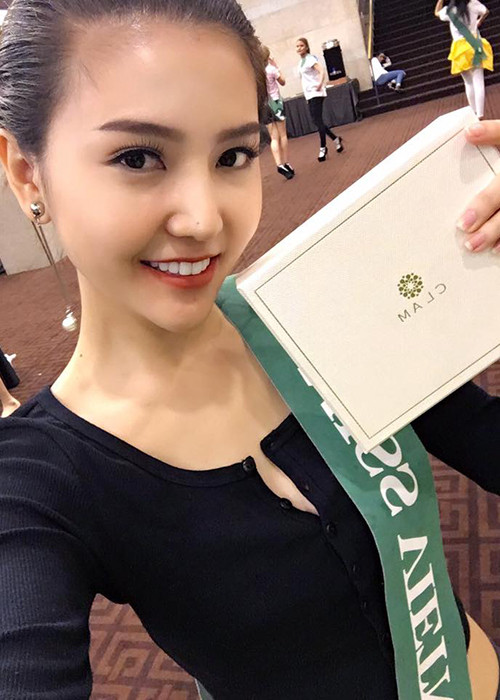 Người đẹp gốc Vũng Tàu còn lấn sân đóng phim. Một số bộ phim có sự góp mặt của Ngọc Duyên gồm: “Thủy cơ” và “Bụi trần phiêu diêu”. (Ảnh: Facebook nhân vật)