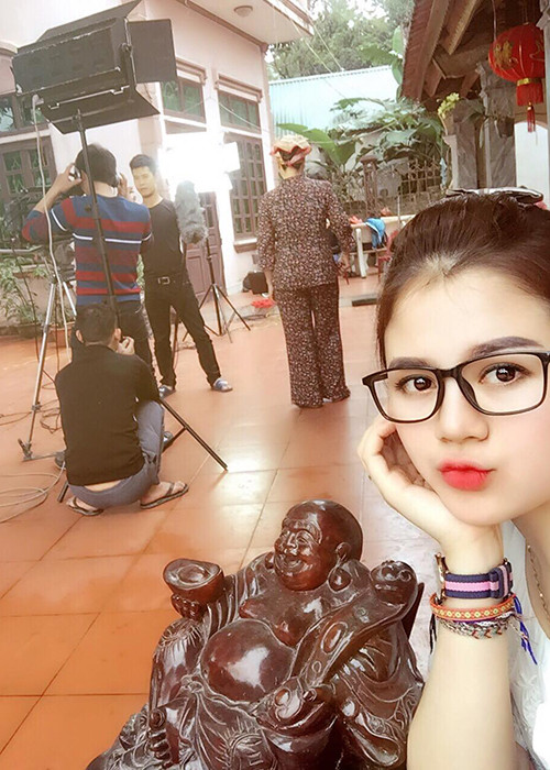 Trang Moon hy vọng sau vai Thảo trong “Sống chung với mẹ chồng”, cô sẽ nhận được nhiều vai diễn hơn nữa, đặc biệt được đóng các vai diễn dài hơi để có thêm kinh nghiệm diễn xuất. Ảnh: FBNV