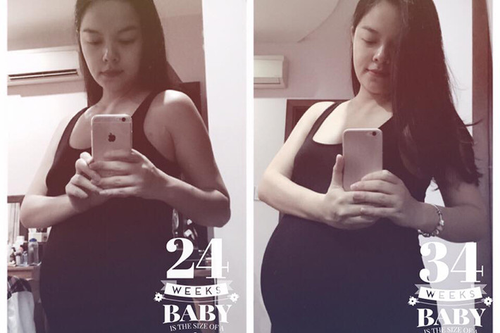 Phạm Quỳnh Anh giấu kín chuyện mang bầu lần 2 chỉ hé lộ khi ở những tháng cuối thai kỳ. Ảnh: FBNV