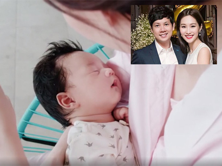 Trước đó, Thu Thảo tâm sự, con trai đã biết gọi ba, trộm vía hay ăn, ngủ ngoan, thích hóng chuyện và chỉ khóc la làm cả nhà rối lên khi đói.