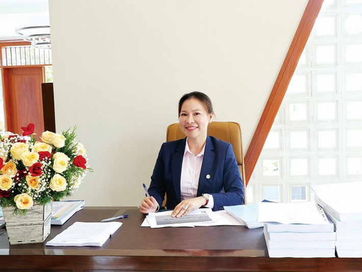 Doanh nhân Nguyễn Ngọc Tiền hiện tại là tổng giám đốc của một công ty bất động sản. Ảnh: Doanh nhân Sài Gòn