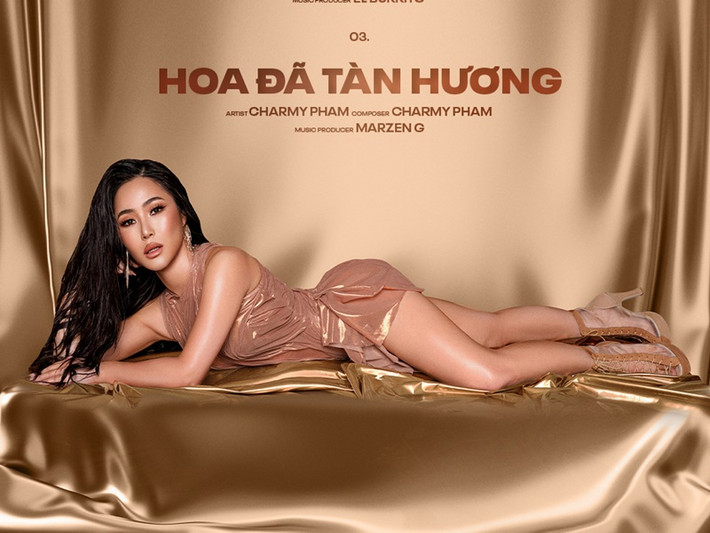 Gương mặt của Hương Tràm trông khác lạ hơn sau khi sang Mỹ. Ảnh: FBNV.
