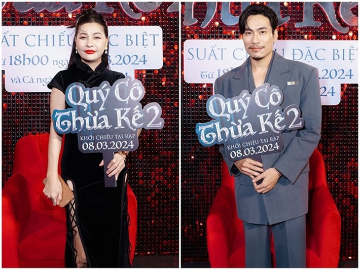 Cát Phượng quen bạn trai hiện tại sau 8 tháng chia tay Kiều Minh Tuấn. Vào tháng 3 vừa qua, Cát Phượng - Kiều Minh Tuấn đều xuất hiện trên thảm đỏ của một buổi ra mắt phim. Ảnh: Vietnamnet.