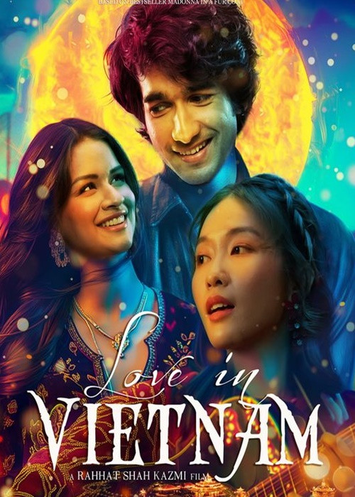 Trong phim mới, Khả Ngân và Shantanu Maheshwari vào vai đôi tình nhân. Cả hai sẽ nói tiếng Anh hoàn toàn. Ảnh: VTV.