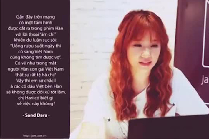 Hari Won cho rằng có người cố tình lật lại bài phỏng vấn năm 2014 nhằm bôi xấu hình ảnh của cô. Nữ ca sĩ khẳng định trong bài phỏng vấn, cô không lên án bất kì ai mà chỉ nói về tình huống hay xảy ra ở Hàn Quốc. Tuy nhiên, dù lên tiếng, Hari Won vẫn bị cư dân mạng "ném đá". Dính nhiều scandal sau kết hôn nhưng không thể phủ nhận Hari đã cố gắng từng ngày và có nhiều bước tiến trong sự nghiệp. Ảnh: Dân Việt