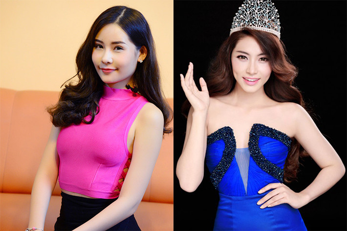Ngay khi vừa đoạt vương miện Hoa hậu Đại dương 2014, Đặng Thu Thảo đối diện với luồng ý kiến chê xấu nhưng không bị cộng đồng mạng chê bai đến mức như của trường hợp của Ngân Anh. Ảnh: Zing, Người lao động