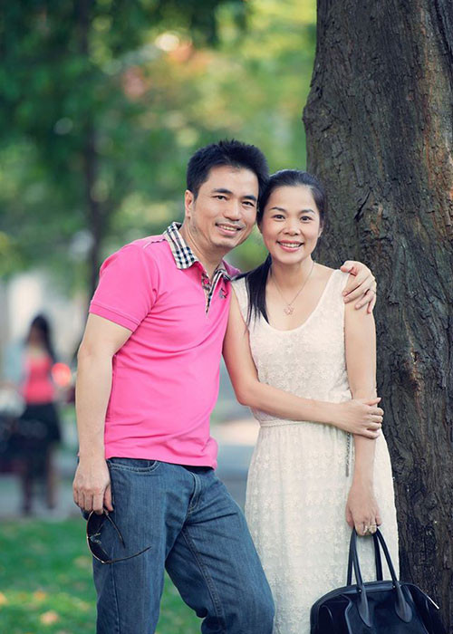 Giọng ca "Mỹ nhân ngữ" từng khoe chồng của cô có khả năng nói tiếng Đức, Anh, Hàn, Thái và Lào.