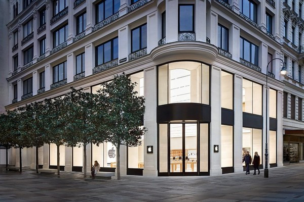 Apple Kärntner Straße: Vienna, Áo.