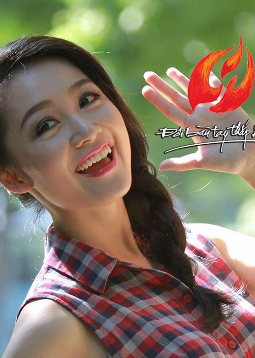 Khác với vẻ chỉn chu khi lên sóng, MC Thu Hà khá giản dị ở đời thường. (Ảnh: Facebook nhân vật)