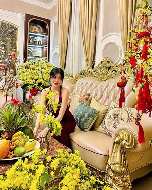 Biệt thự của Lily Chen có nội thất tiện nghi, xa hoa. Người đẹp xây được biệt thự 70 tỷ sau 6 năm chăm chỉ làm việc. Ảnh: FB Lily Chen.