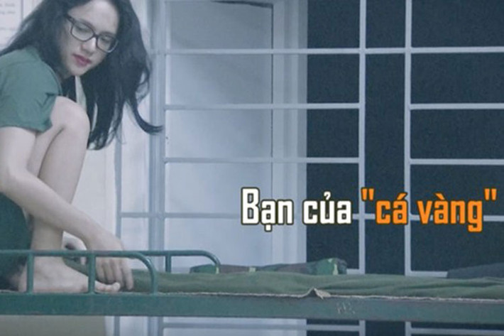 Dù ở trong môi trường quân ngũ nghiêm túc, Hương Giang vẫn siêu lầy. Ảnh: Khám phá