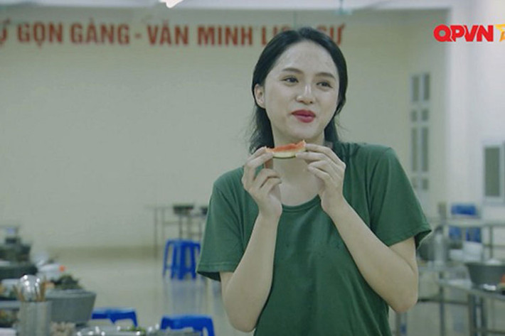 Hương Giang Idol từng tham gia chương trình Sao ngập ngũ. Ảnh: Khám phá