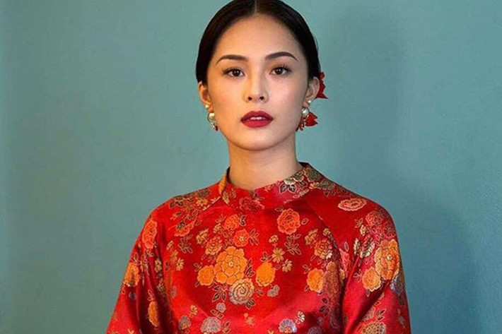 Đăng tải hình ảnh làm người mẫu, Hạ Vi được nhận xét là bản sao của Tôn Lệ.