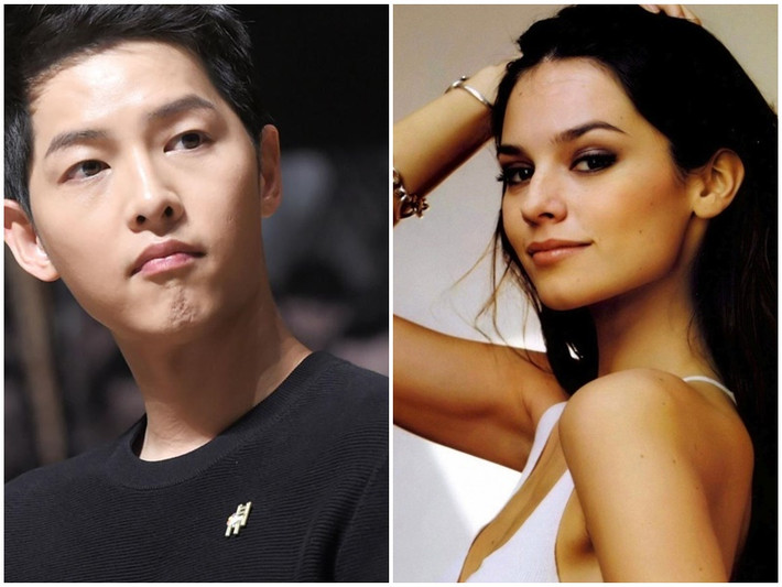 Bạn gái của Song Joong Ki được cho là diễn viên Katy Louise Saunders. Tài tử và người yêu quen nhau do người quen giới thiệu vào năm ngoái. Ảnh: Đẹp, Tiền Phong