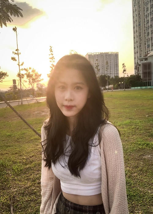 Nhan sắc đời thường của Ngọc Hằng được nhiều người khen ngợi. Ảnh: FBNV
