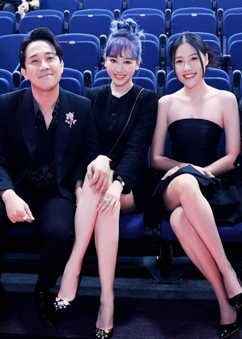 Trấn Thành khẳng định, anh chưa bao giờ giới thiệu Uyển Ân với đoàn phim nào, hay kêu ai casting em gái. Ảnh: FBNV