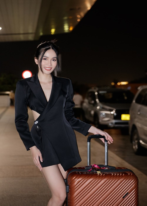 Với lợi thế “bắn” tiếng Pháp như gió, Phương Anh có dịp thể hiện trình độ ngoại ngữ của mình.