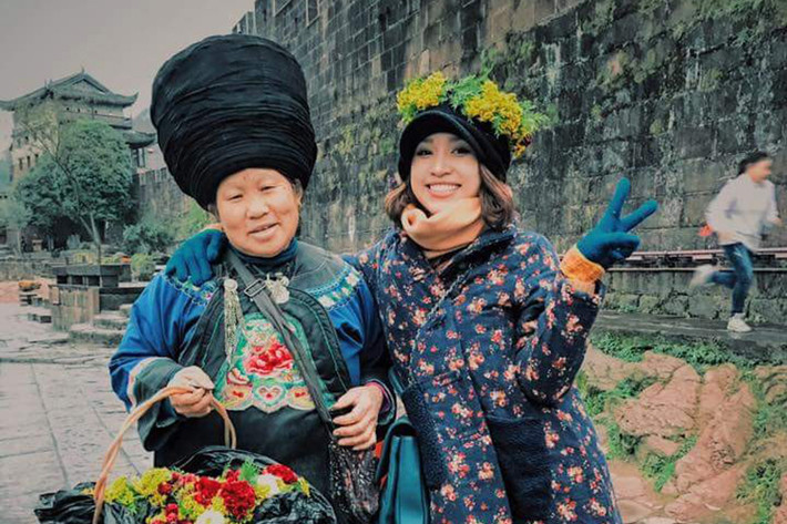 Hình ảnh rạng rỡ của Thanh Vân Hugo phần nào cho thấy nữ MC vẫn giữ được tinh thần tốt. (Ảnh: Facebook Vân Hugo)