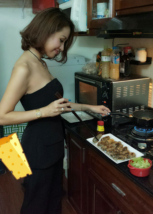 Ngoài công việc, nữ MC xinh đẹp còn dành khá nhiều thời gian cho gia đình của mình. (Ảnh: Facebook nhân vật)