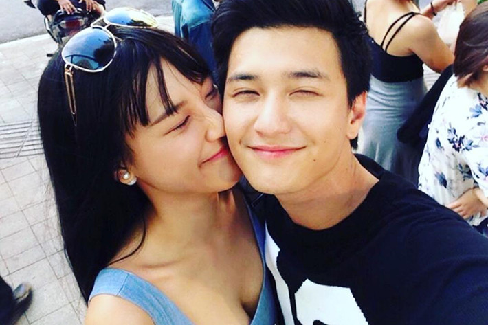 Thời gian tham gia chương trình Hoán đổi, Hoàng Oanh nhận được sự hỗ trợ lớn từ bạn trai từ những lời khuyên về chuyên môn đến lời động viên tinh thần.