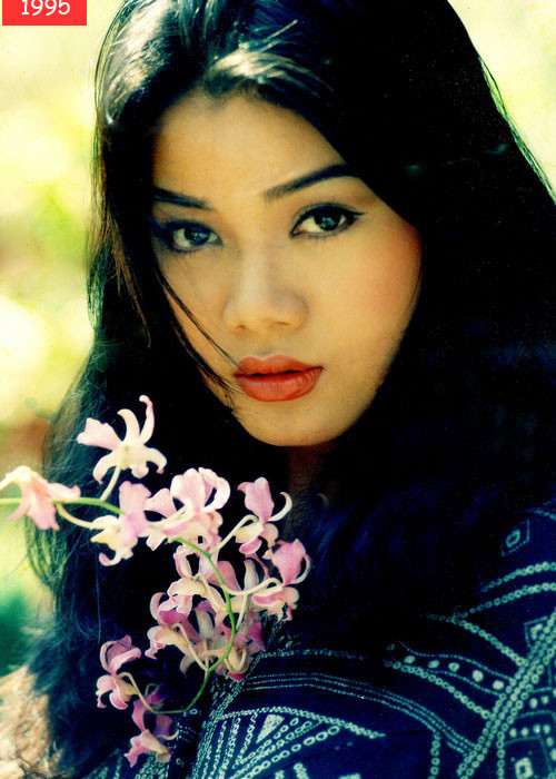 Năm 1995, Trương Ngọc Ánh giành giải Người mẫu ăn ảnh nhất tại cuộc thi Tìm kiếm người mẫu châu Á. 3 năm sau, cô đăng quang cuộc thi Hoa hậu thời trang Quốc tế. Ảnh: Đất Việt