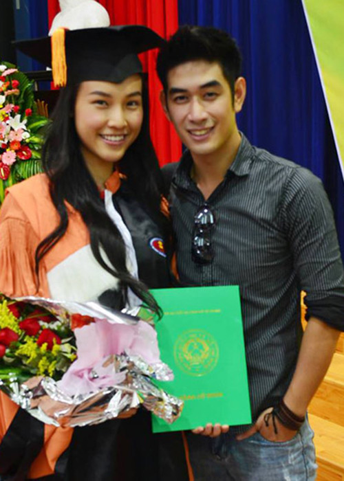 Minh Ngọc và Hoàng Oanh từng đóng cặp trong bộ phim ngắn “Điều còn lại” vào năm 2012. Ảnh: Khám Phá