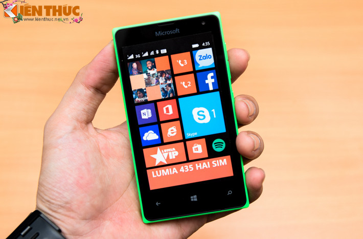 Đây là diện mạo của Lumia 435