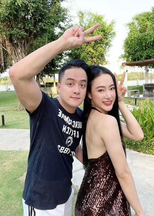 Cả hai hội ngộ sau 13 năm đóng chung MV của Cao Thái Sơn. Ảnh: FBNV