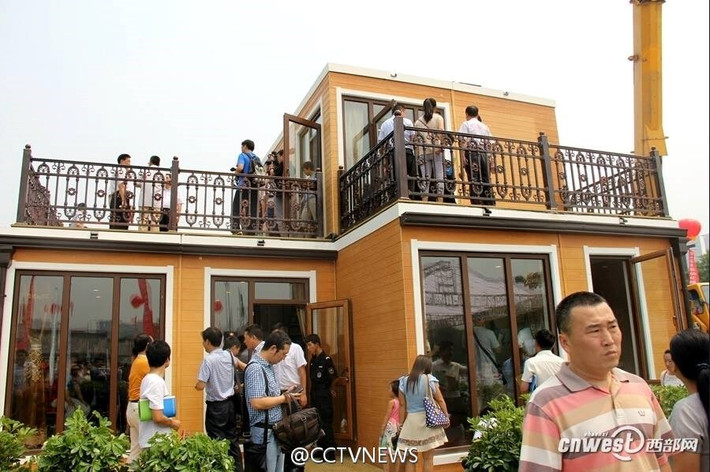 Công trình xây dựng này trị giá 2.500 tới 3.000 nhân dân tệ mỗi m2.