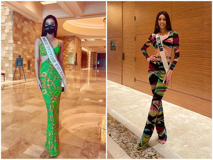 Hoa hậu Khánh Vân chính thức bước vào cuộc thi Miss Universe 2020 - Hoa hậu Hoàn vũ Thế giới 2020 từ ngày 6/5 (giờ Mỹ). Trong hành trình tham gia thi đấu, cô ghi điểm nhờ phong cách thời trang đa dạng.