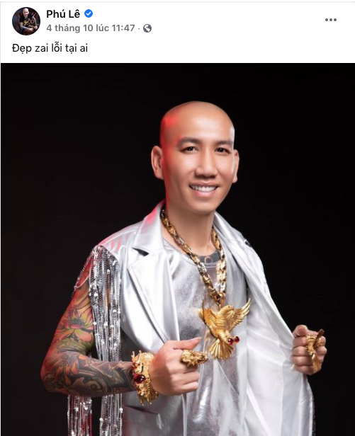 Tần suất các bài đăng tên facebook Phú Lê khá thường xuyên, nội dung và hình ảnh luôn thể hiện Phú Lê vẫn đang tự do "tung hoành".
