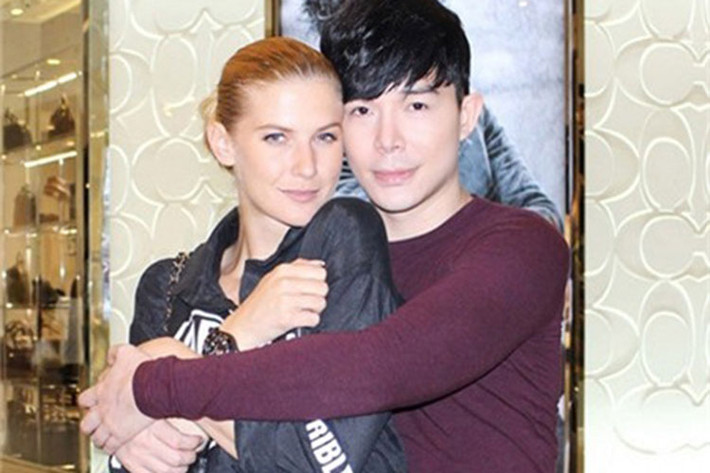 Bằng tuổi Hồ Việt Trung, Nathan Lee từng hẹn hò một siêu mẫu người gốc Croatia vào năm 2014. Ảnh: Ngôi sao